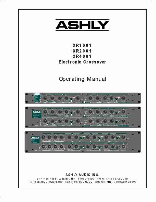 Ashly Stereo Amplifier XR1001-page_pdf